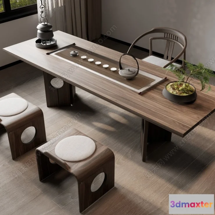 1359511 - Tearoom - 3D Models - 3D Interior Scenes - 094 3D Max