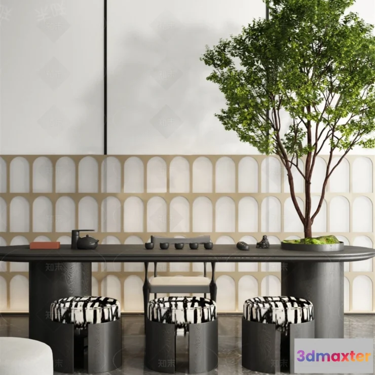 1359575 - Tearoom - 3D Models - 3D Interior Scenes - 095 3D Max