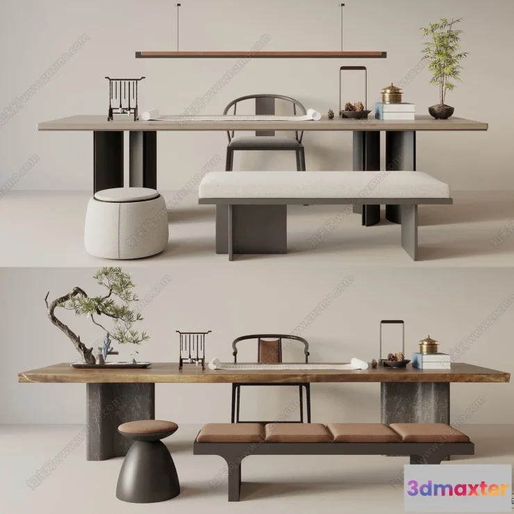 1359903 - Tearoom - 3D Models - 3D Interior Scenes - 100 3D Max