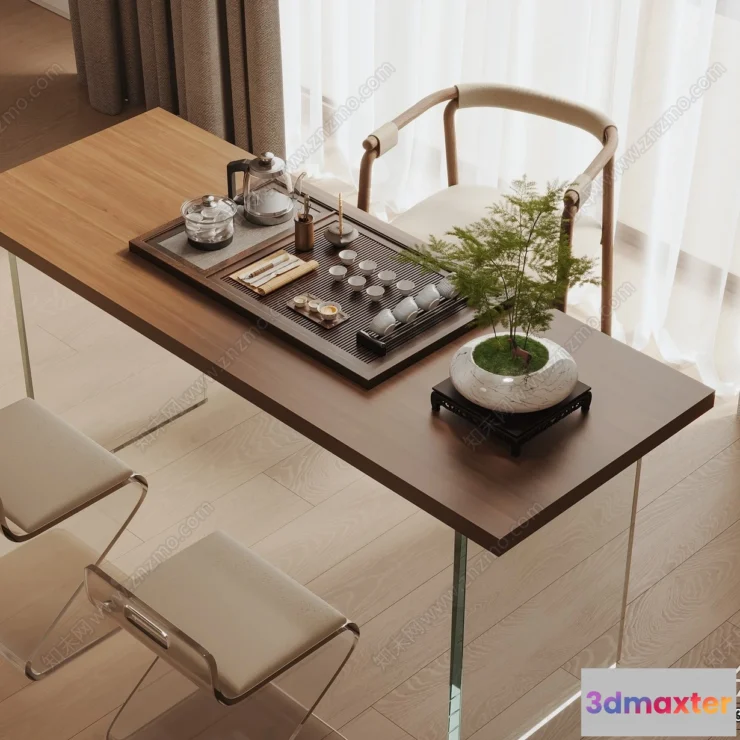 1360715 - Tearoom - 3D Models - 3D Interior Scenes - 112 3D Max