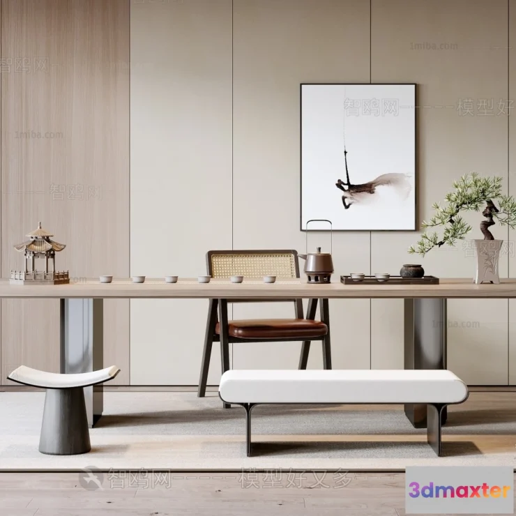 1361674 - Tearoom - 3D Models - 3D Interior Scenes - 127 3D Max