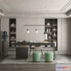1386994 - Tearoom - Modern Style Interior 3D Scenes - 3D Model - 002 3D Max