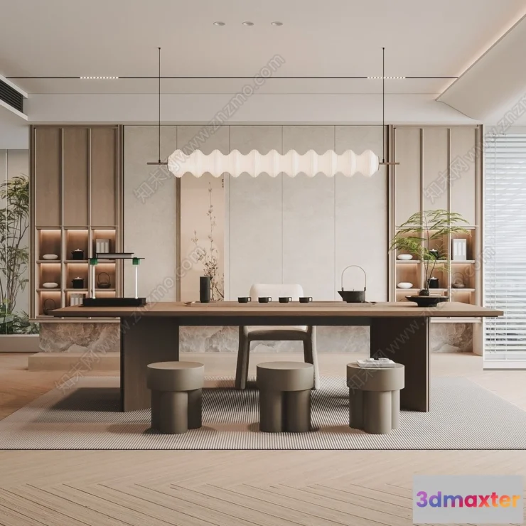 1387077 - Tearoom - 3D Models - 3D Interior Scenes - 007 3D Max