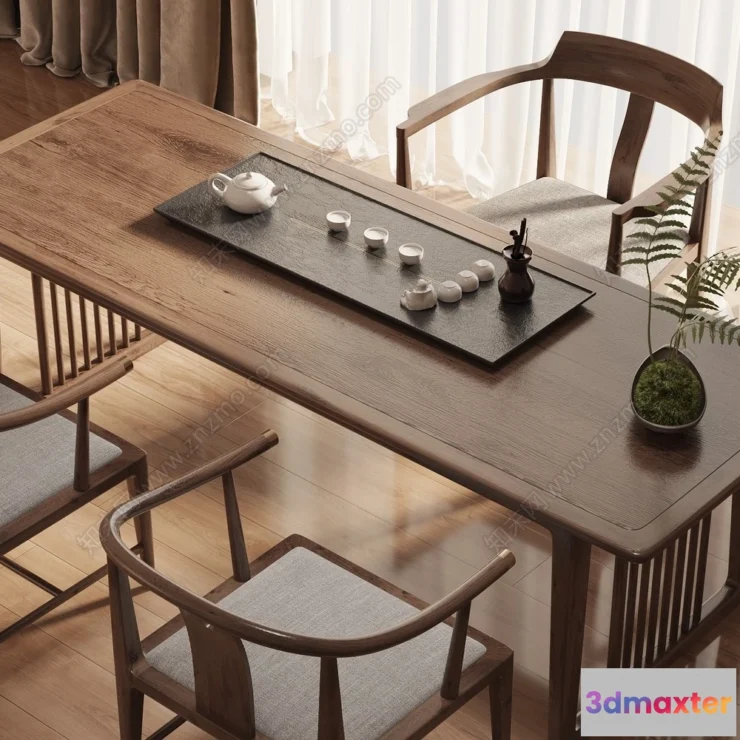 1387601 - Tearoom - 3D Models - 3D Interior Scenes - 015 3D Max