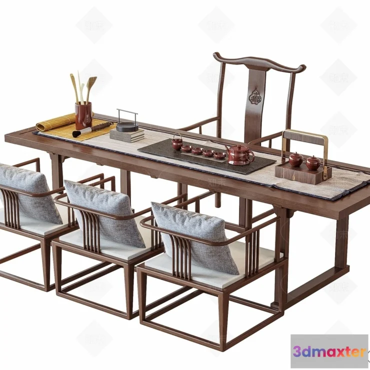 1388216 - Tearoom - 3D Models - 3D Interior Scenes - 024 3D Max