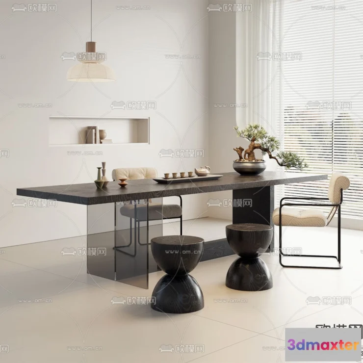 1388683 - Tearoom - 3D Models - 3D Interior Scenes - 031 3D Max