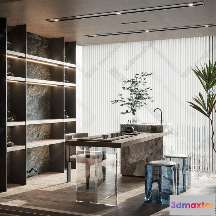 1389275 - Tearoom - 3D Models - 3D Interior Scenes - 040 3D Max