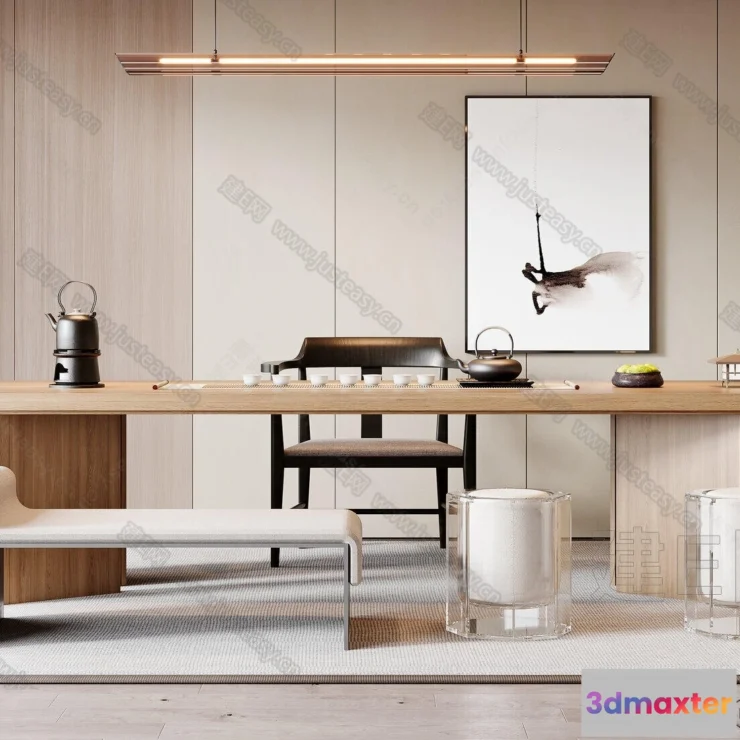 1389657 - Tearoom - 3D Models - 3D Interior Scenes - 046 3D Max