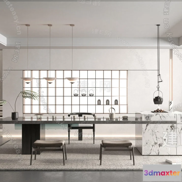 1390329 - Tearoom - 3D Models - 3D Interior Scenes - 056 3D Max