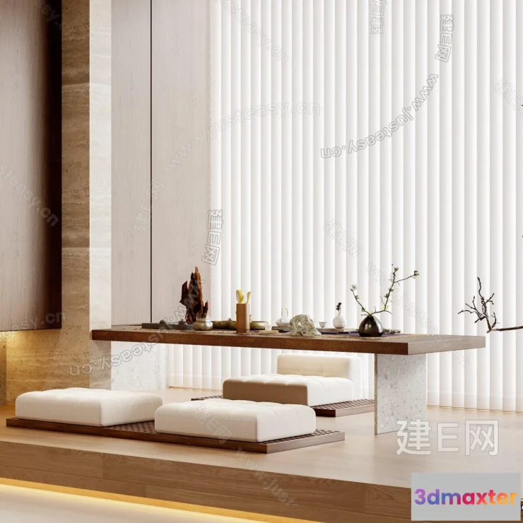 1390542 - Tearoom - 3D Models - 3D Interior Scenes - 059 3D Max