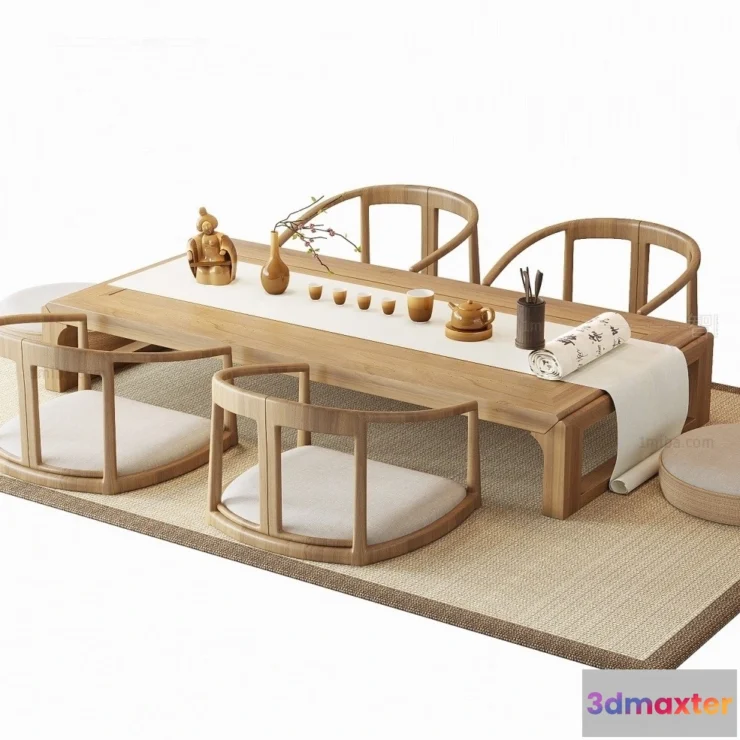 1390685 - Tearoom - 3D Models - 3D Interior Scenes - 061 3D Max