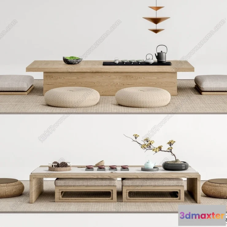 1390877 - Tearoom - 3D Models - 3D Interior Scenes - 064 3D Max