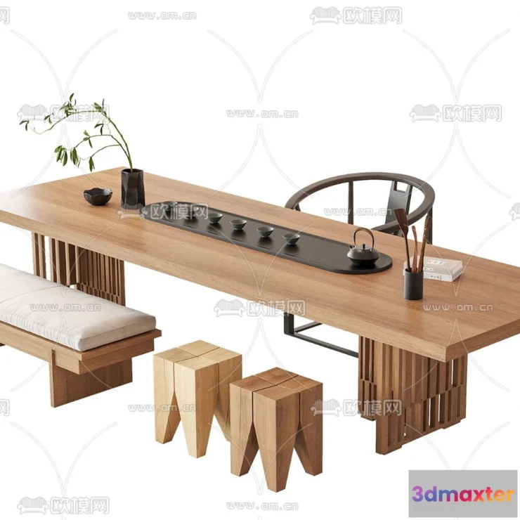 1391066 - Tearoom - 3D Models - 3D Interior Scenes - 067 3D Max