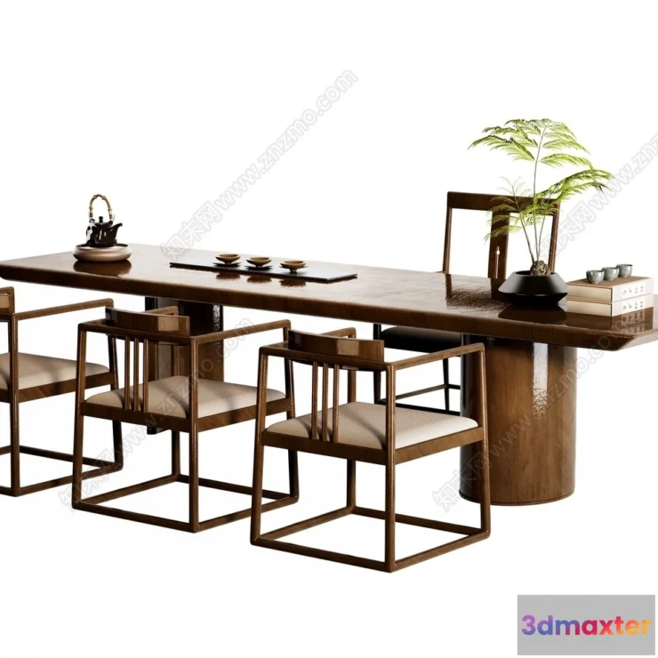 1391309 - Tearoom - 3D Models - 3D Interior Scenes - 071 3D Max