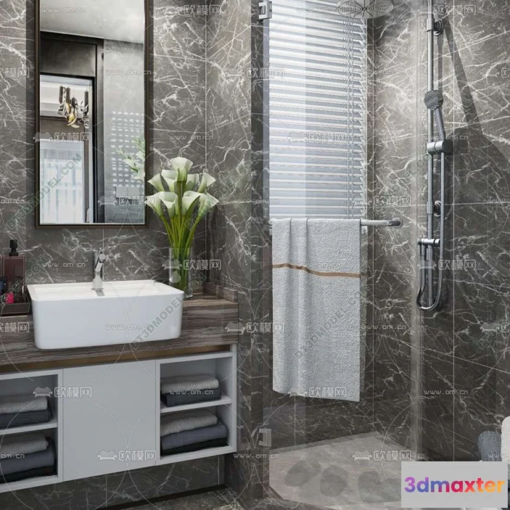 1107316 - Toilet 3D Models - 0002