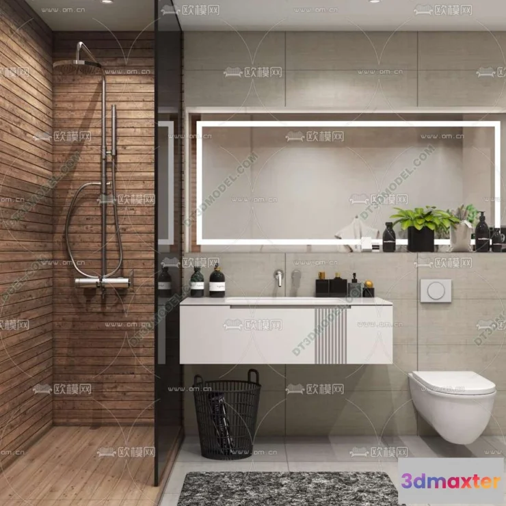 1107318 - Toilet 3D Models - 0003