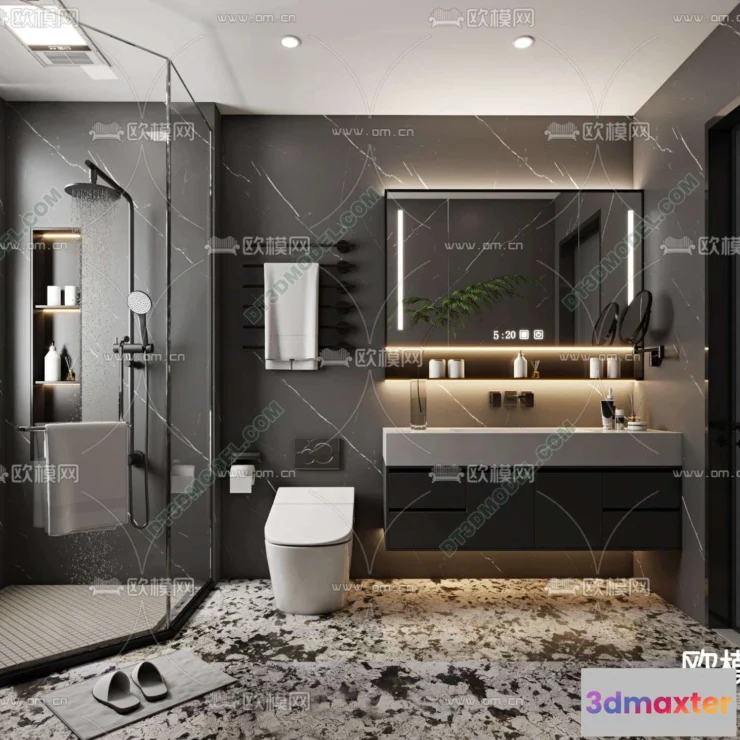 1107328 - Toilet 3D Models - 0008