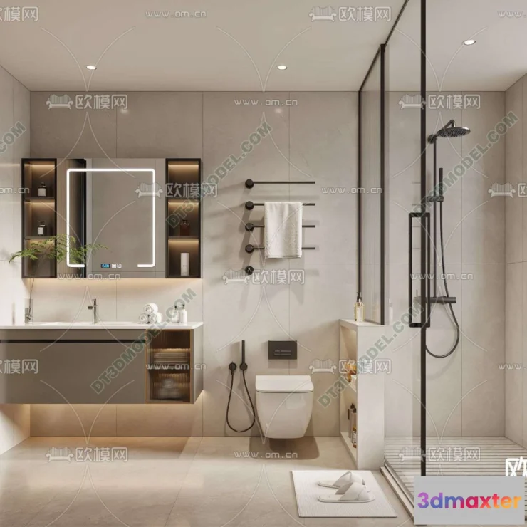 1107382 - Toilet 3D Models - 0035