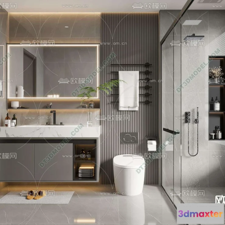 1107386 - Toilet 3D Models - 0037