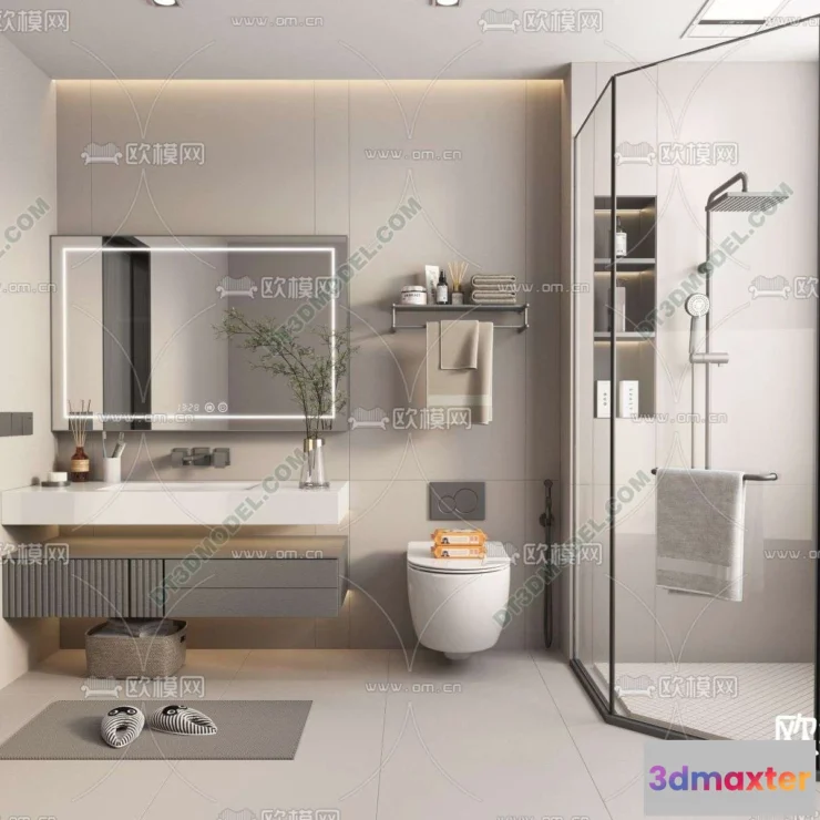 1107394 - Toilet 3D Models - 0041