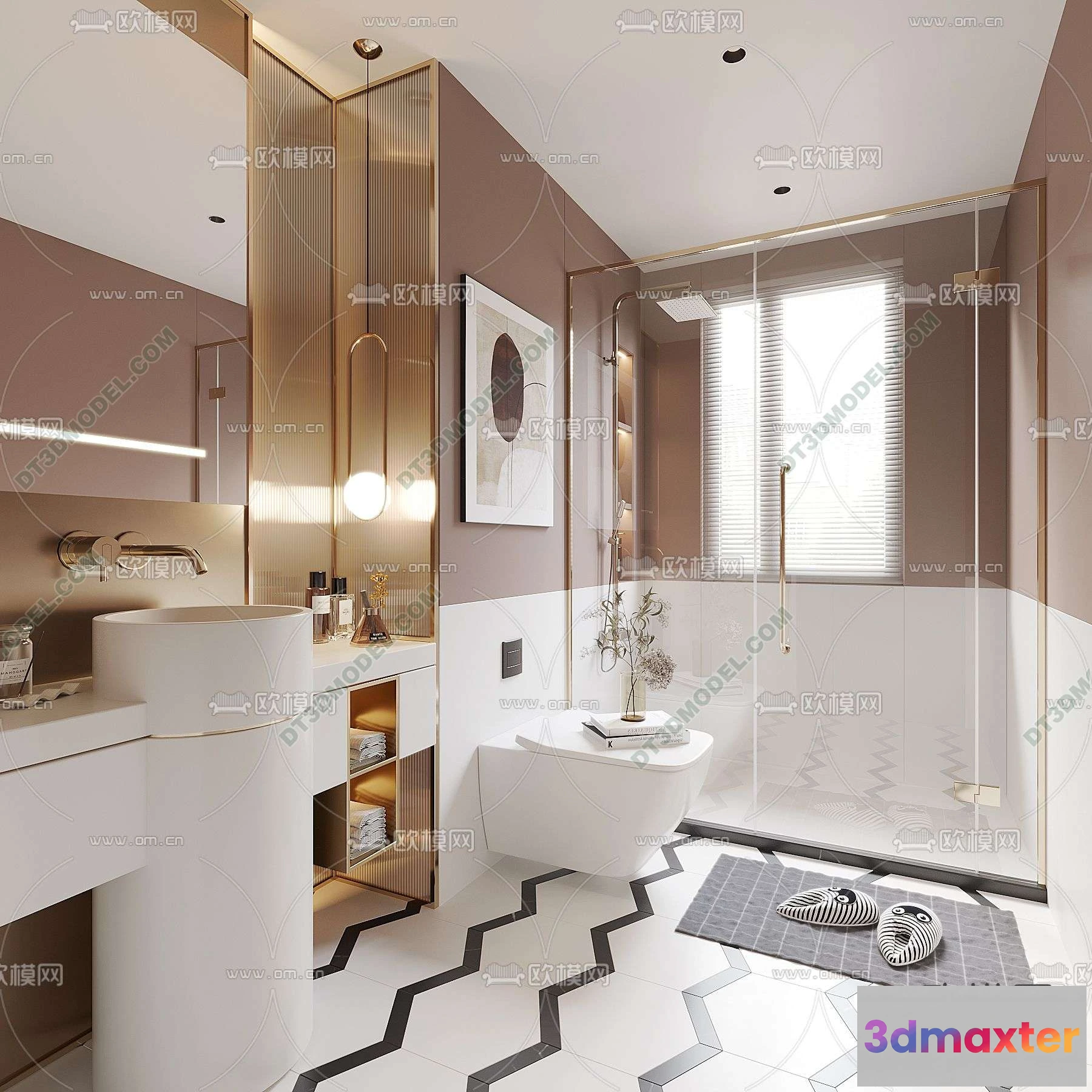 1107400 - Toilet 3D Models - 0044