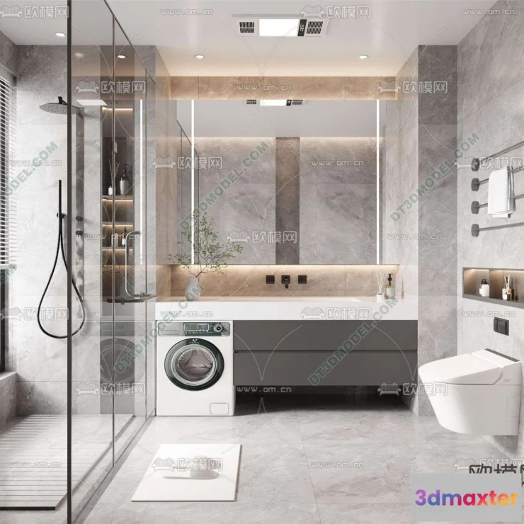 1107418 - Toilet 3D Models - 0053