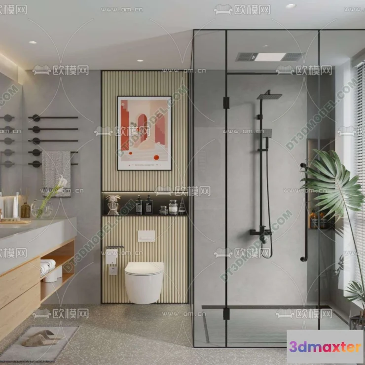 1107430 - Toilet 3D Models - 0059