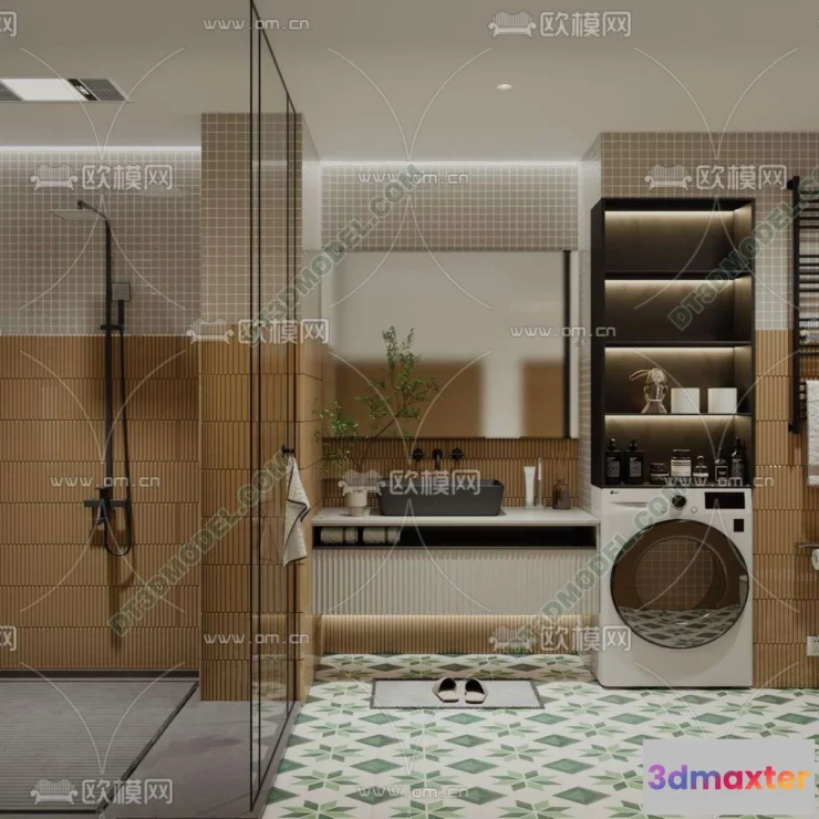 1107436 - Toilet 3D Models - 0062