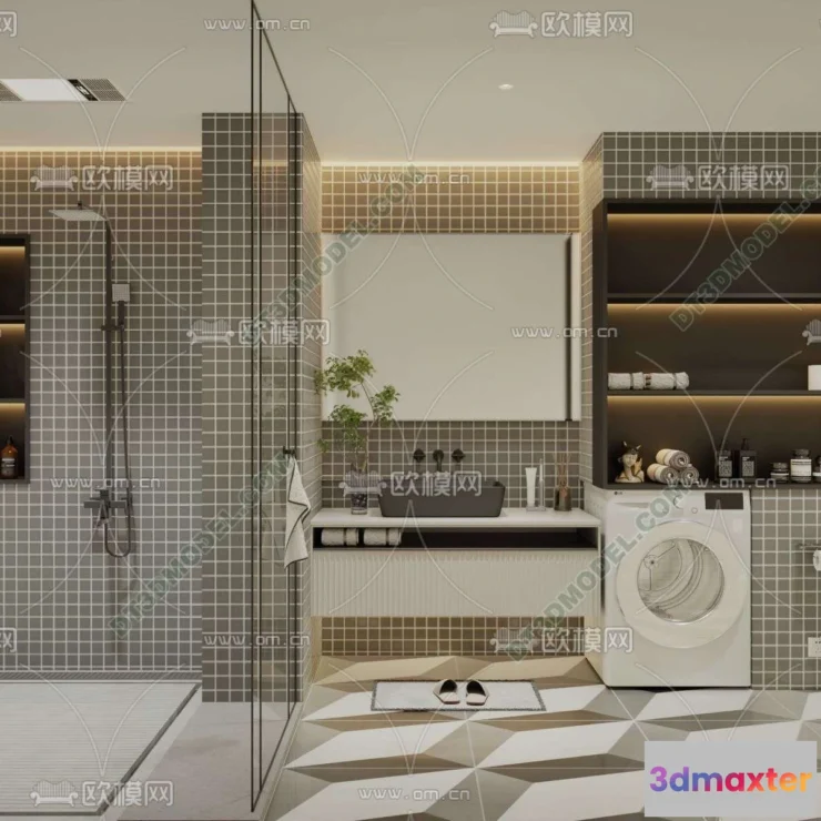 1107440 - Toilet 3D Models - 0064