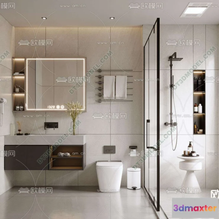1107484 - Toilet 3D Models - 0086