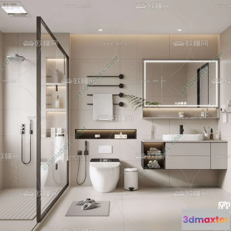 1107494 - Toilet 3D Models - 0091
