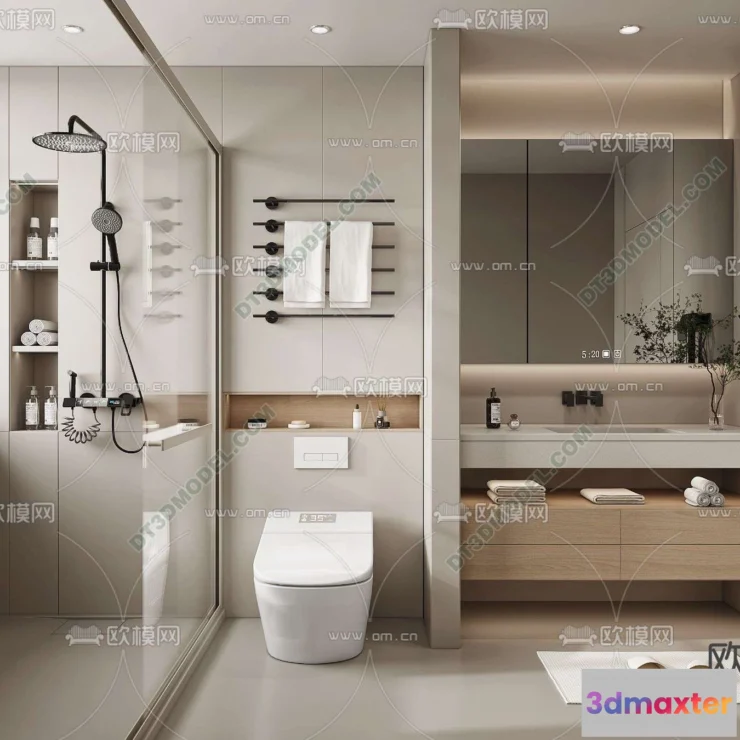 1107500 - Toilet 3D Models - 0094