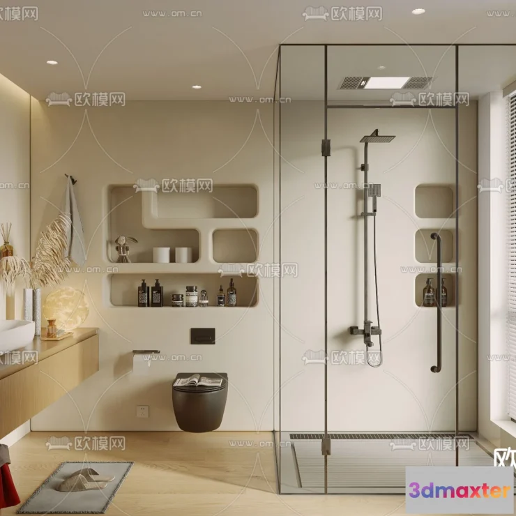 1163020 - WABI SABI STYLE 3D MODELS - TOILET - 0006