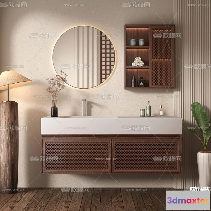 1163028 - WABI SABI STYLE 3D MODELS - TOILET - 0010