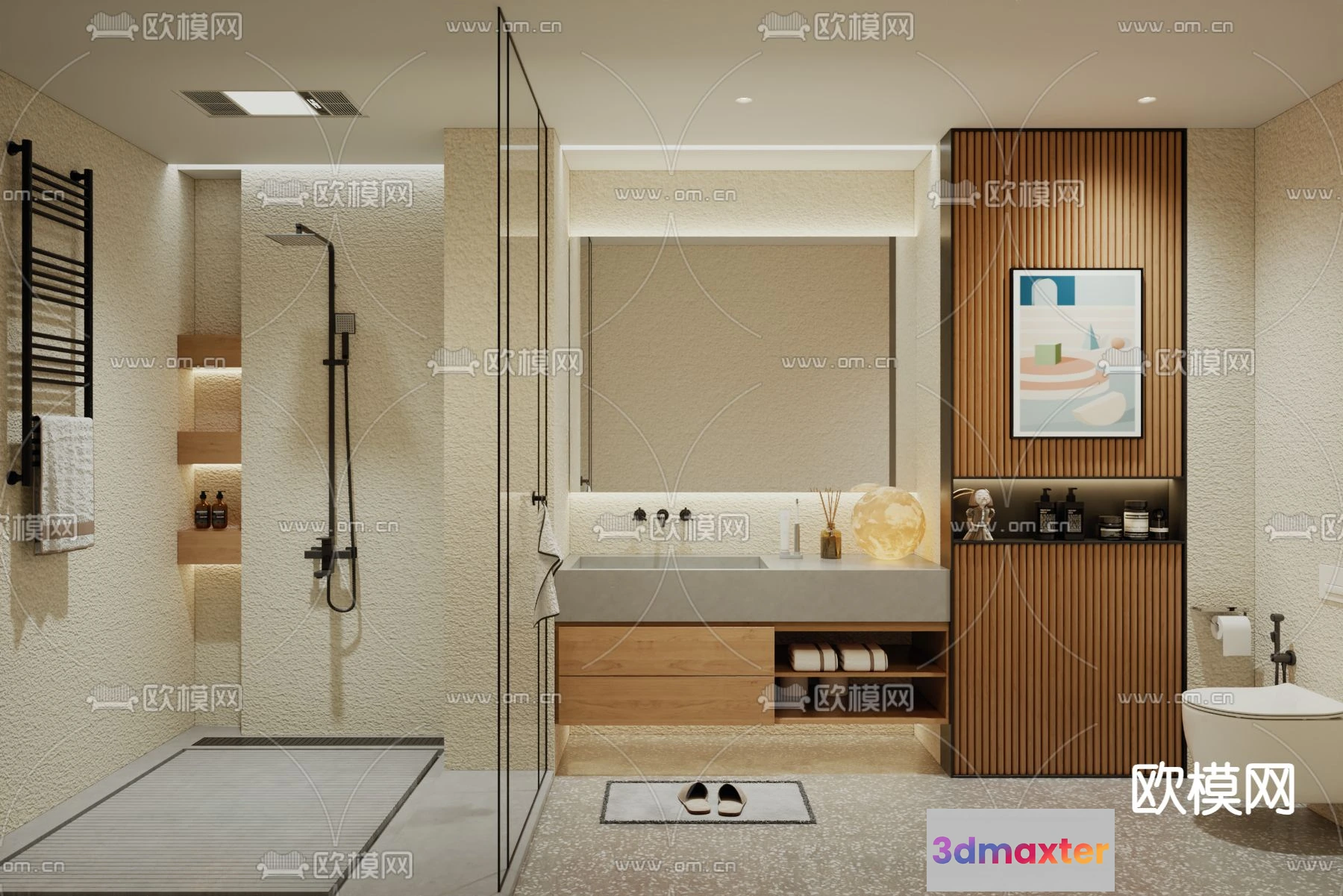 1163058 - WABI SABI STYLE 3D MODELS - TOILET - 0025