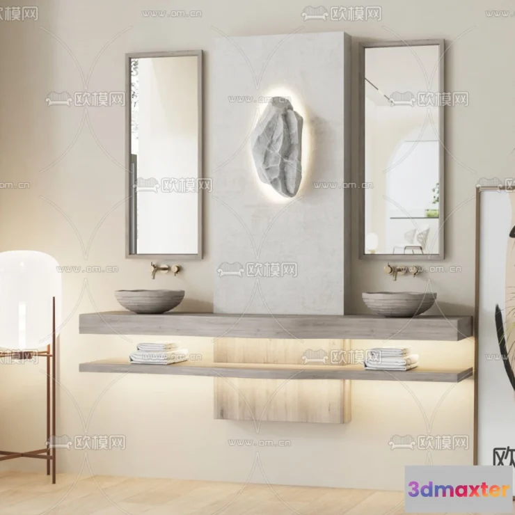 1163064 - WABI SABI STYLE 3D MODELS - TOILET - 0028