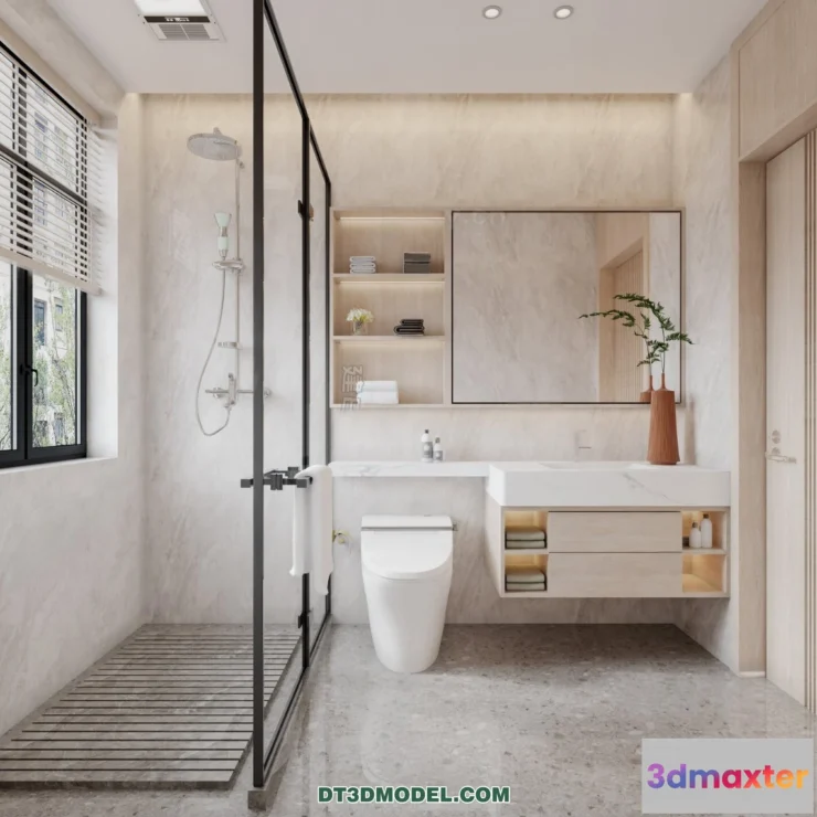 1536476 - TOILET - 3D Model For Interior Design - 11408 3D Max