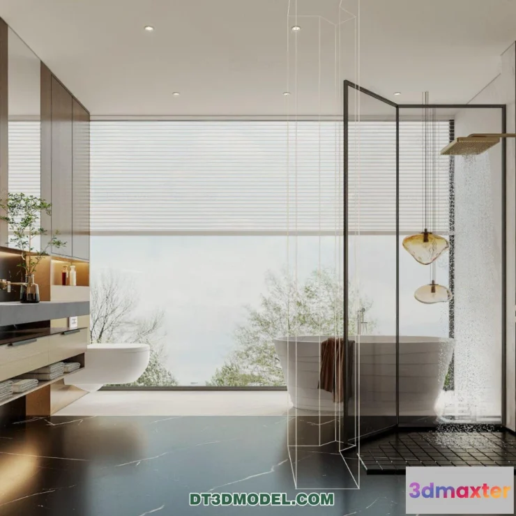 1536504 - TOILET - 3D Model For Interior Design - 11422 3D Max