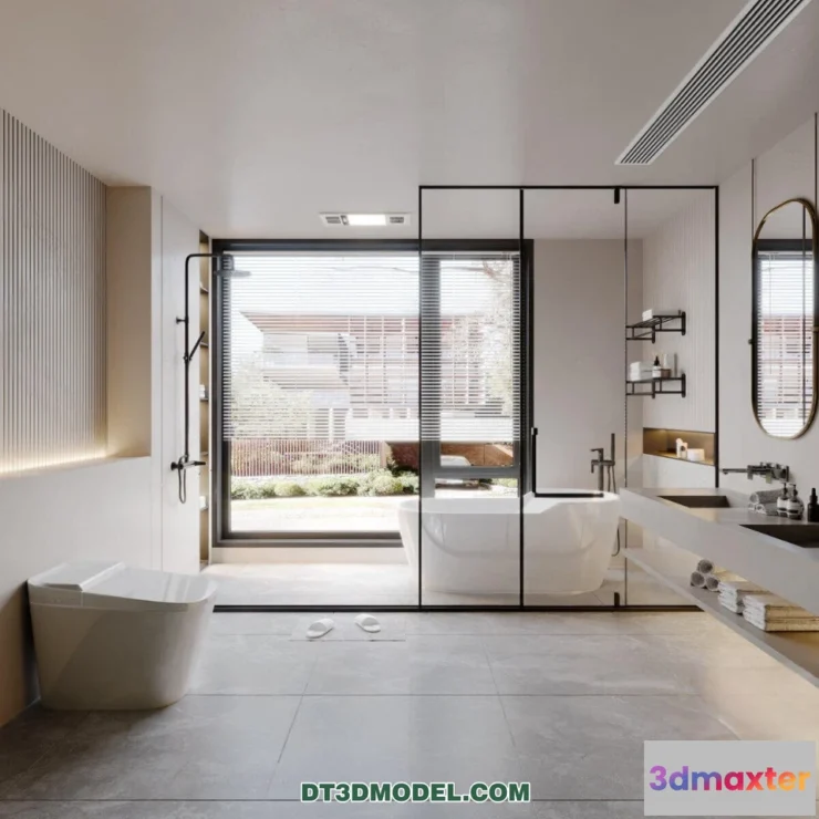 1536508 - TOILET - 3D Model For Interior Design - 11424 3D Max