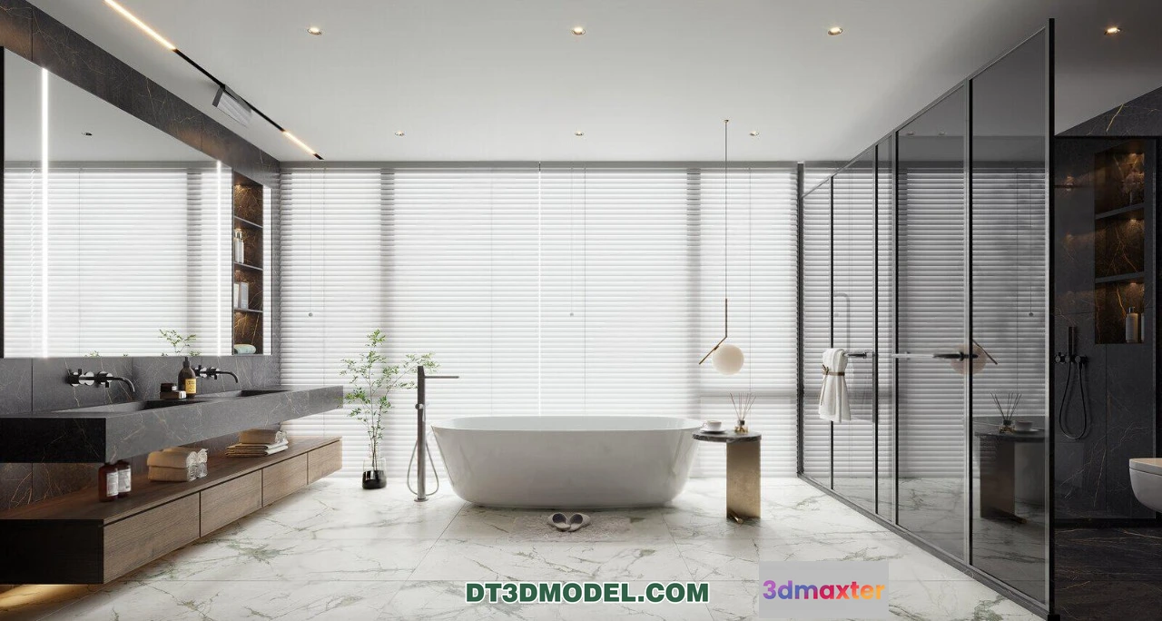 1536514 - TOILET - 3D Model For Interior Design - 11427 3D Max