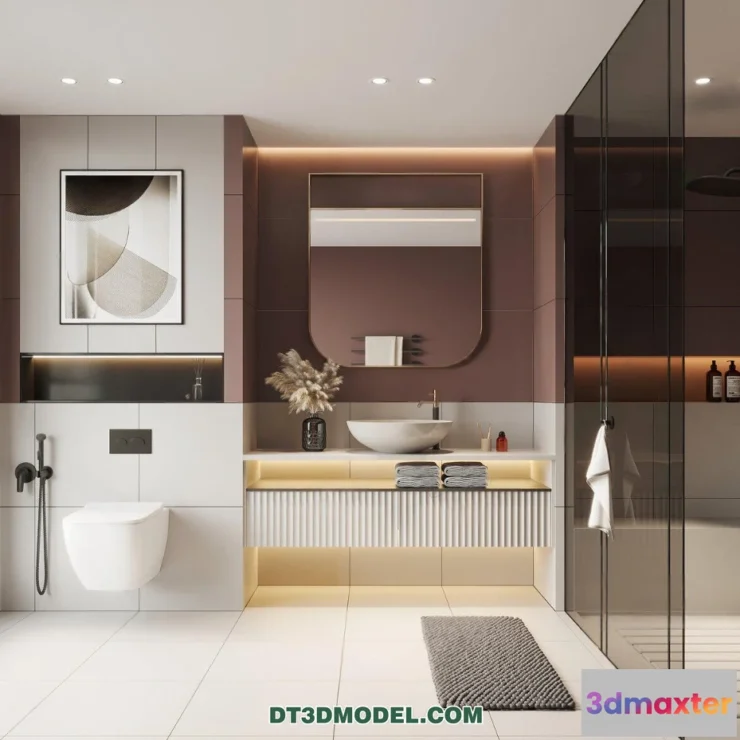 1536522 - TOILET - 3D Model For Interior Design - 11431 3D Max