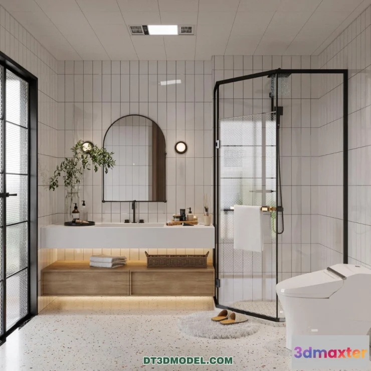 1536524 - TOILET - 3D Model For Interior Design - 11432 3D Max