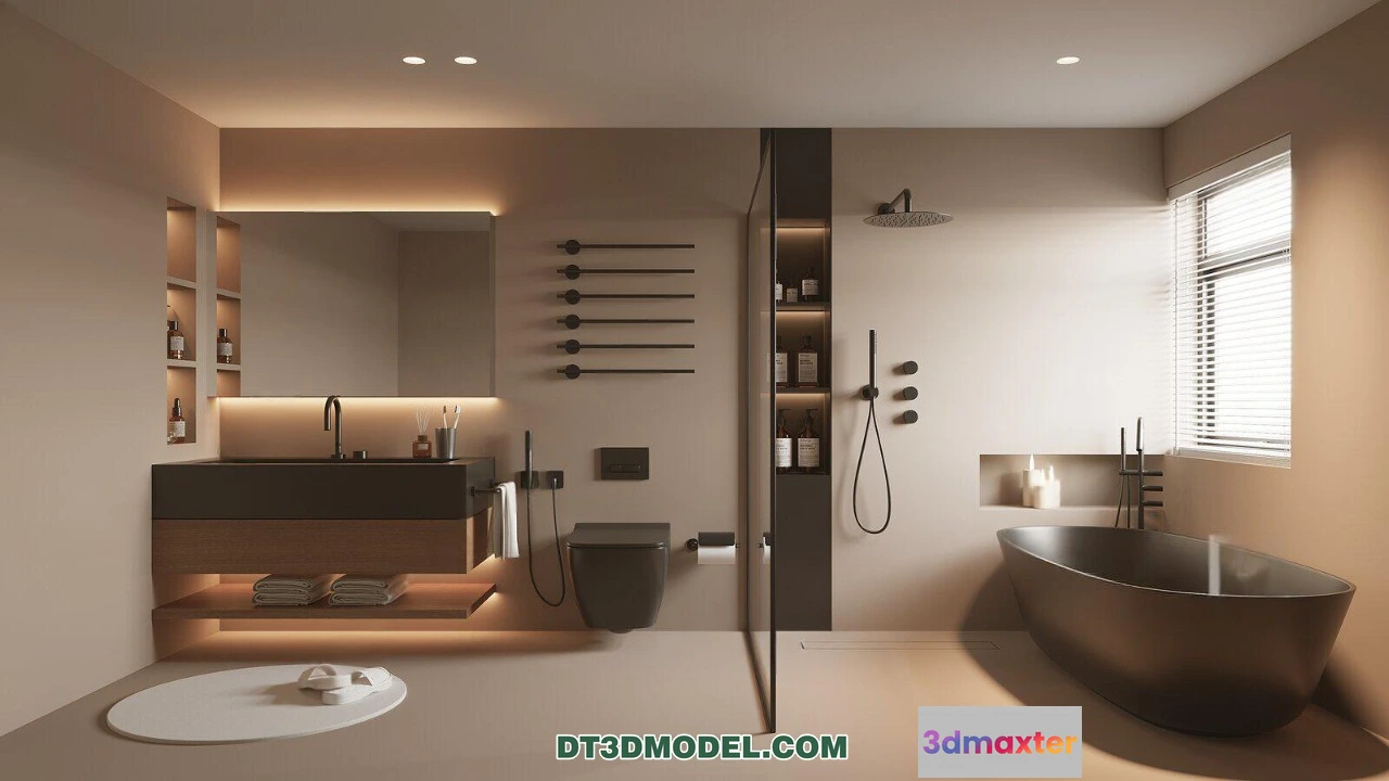 1536526 - TOILET - 3D Model For Interior Design - 11433 3D Max