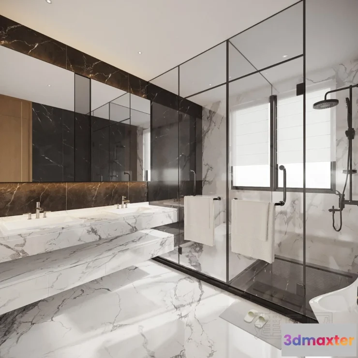 1536536 - TOILET - 3D Model For Interior Design - 11438 3D Max