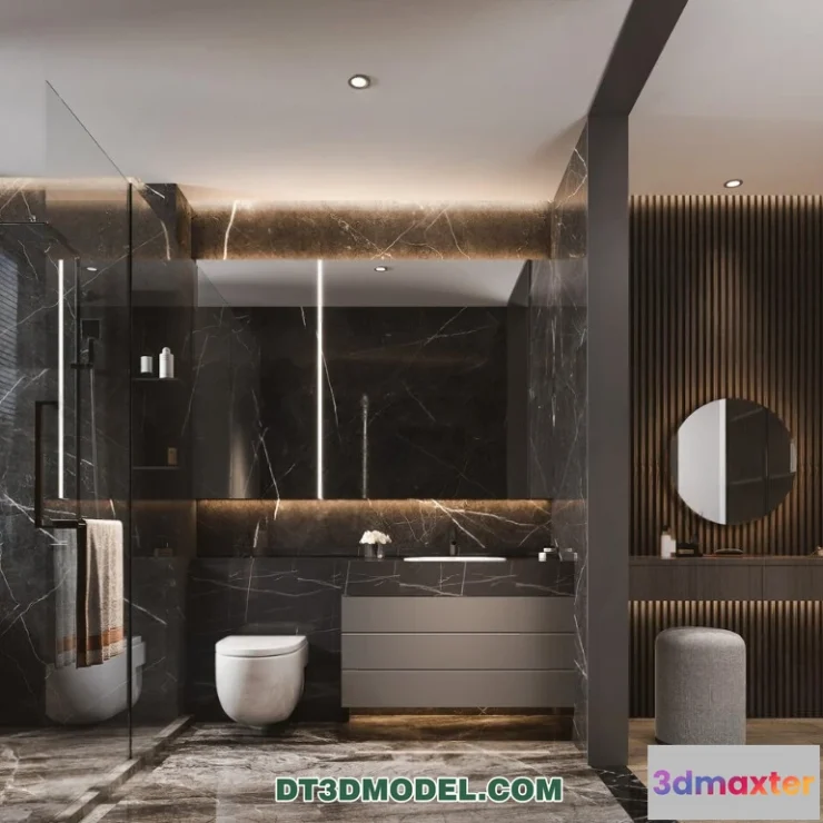 1536548 - TOILET - 3D Model For Interior Design - 11444 3D Max