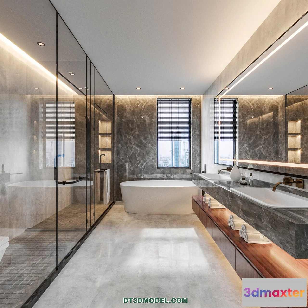 1536554 - TOILET - 3D Model For Interior Design - 11447 3D Max