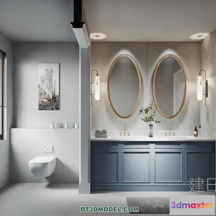 1536562 - TOILET - 3D Model For Interior Design - 11451 3D Max