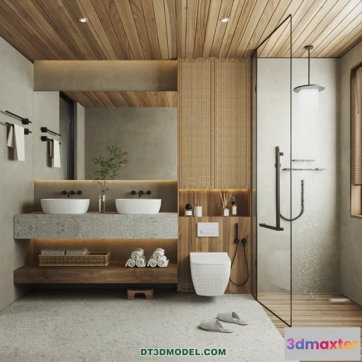 1536572 - TOILET - 3D Model For Interior Design - 11456 3D Max
