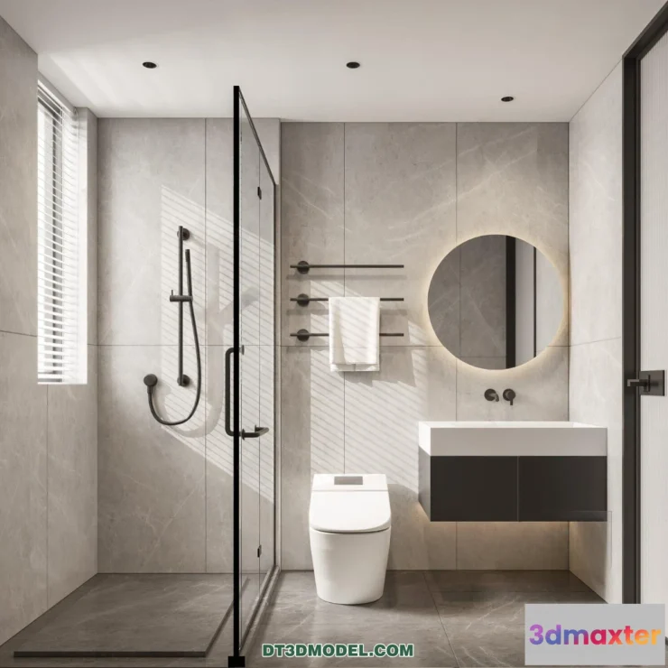 1536584 - TOILET - 3D Model For Interior Design - 11462 3D Max