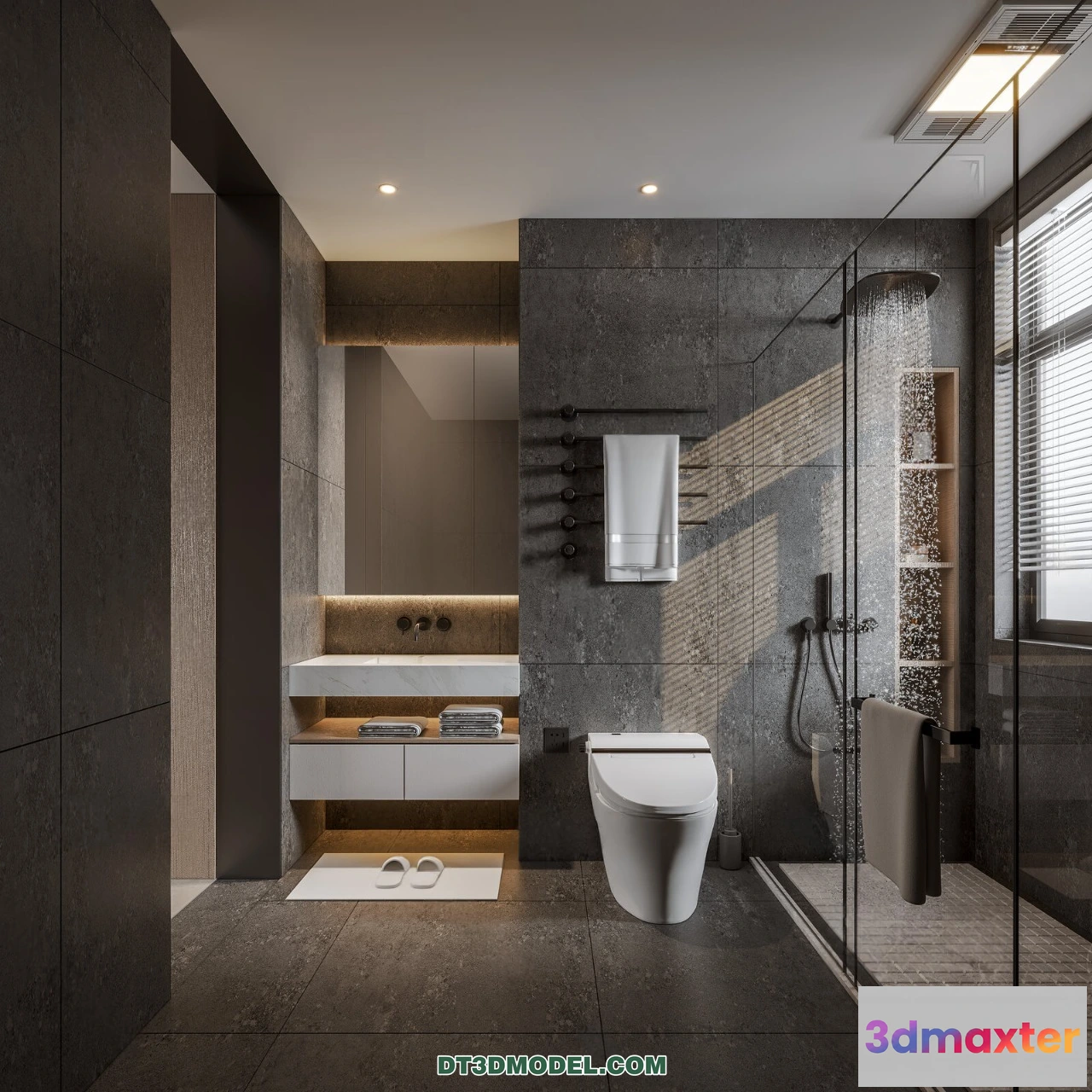 1536590 - TOILET - 3D Model For Interior Design - 11465 3D Max
